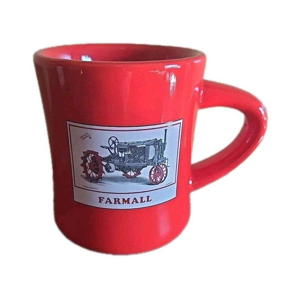 Farmall International Harvester Tractor Red Coffee Mug Tea Cup Farmer Gift Farm